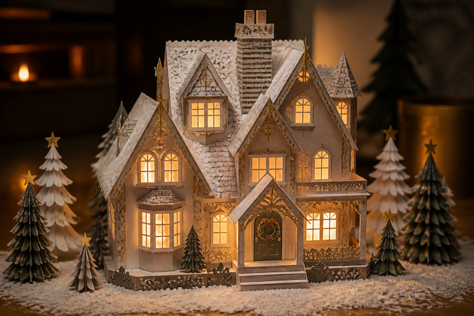 3D Christmas Manor project preview