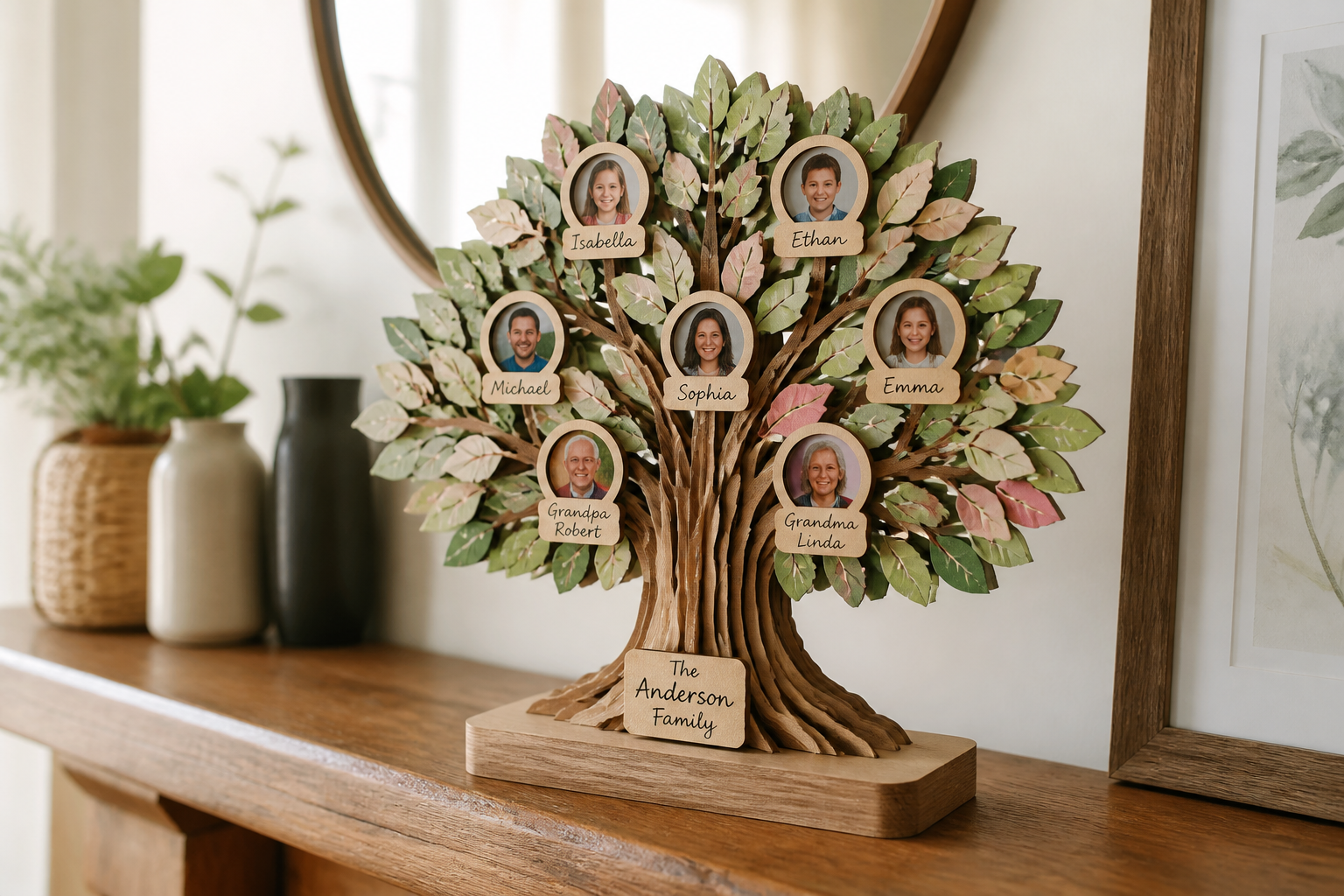 3D Family Tree project preview