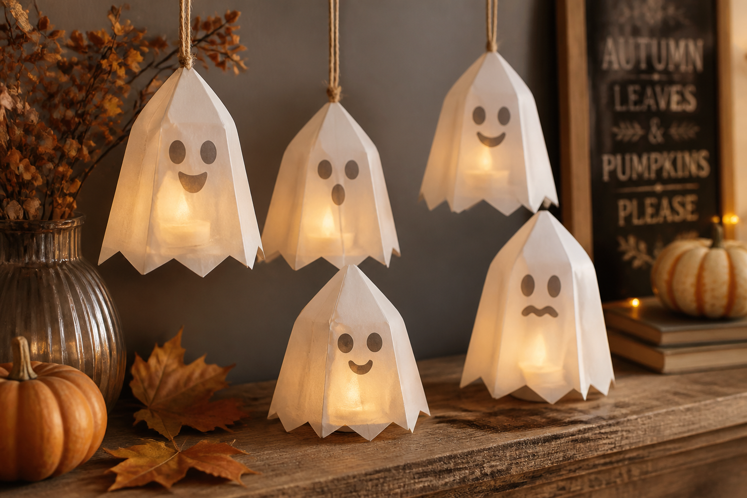 3D Ghost Lantern project preview