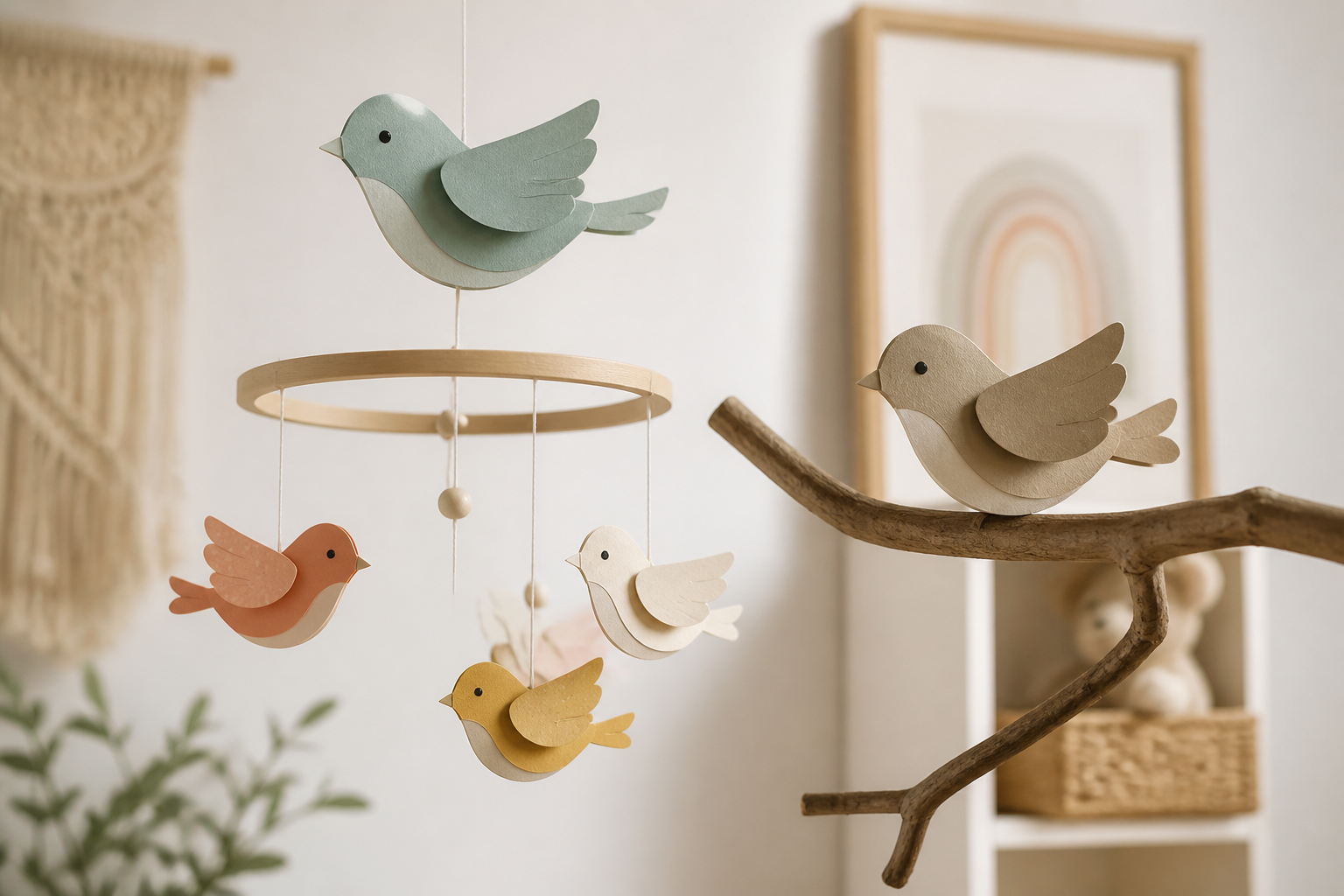 3D Paper Birds project preview