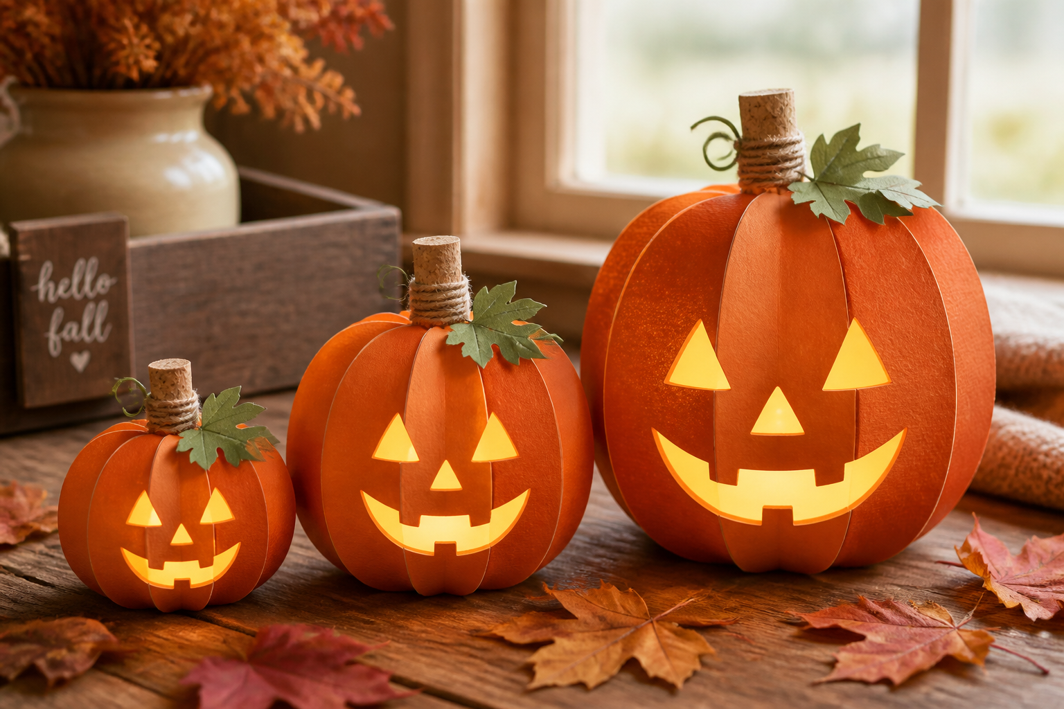 3D Paper Pumpkin Carving KIT project preview