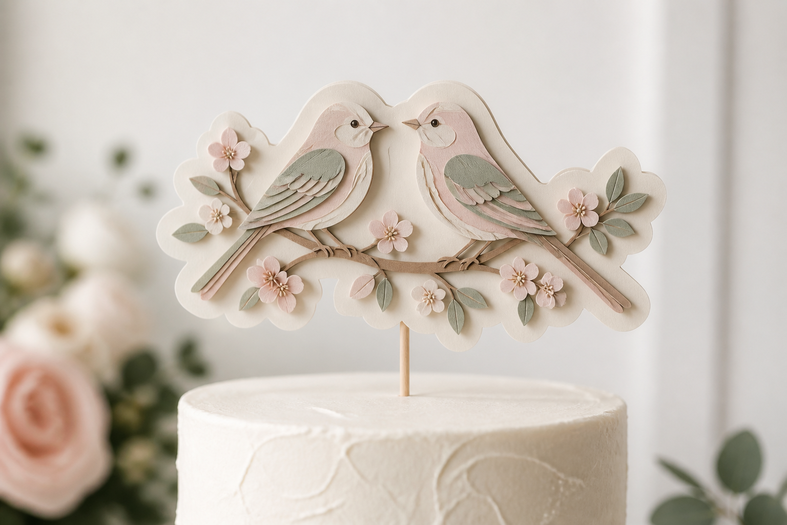 Birds Cake Topper project preview