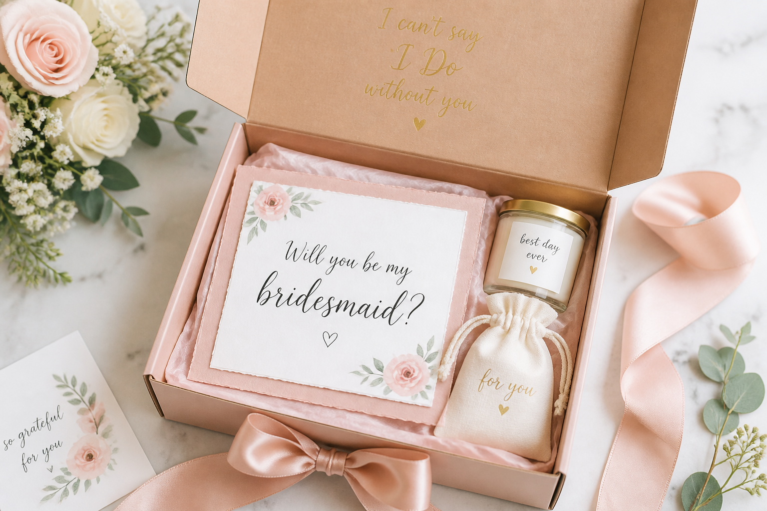 Bridal Party Proposal BOX project preview