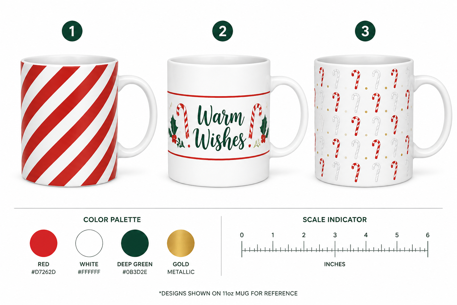 Candy Cane MUG Designs project preview