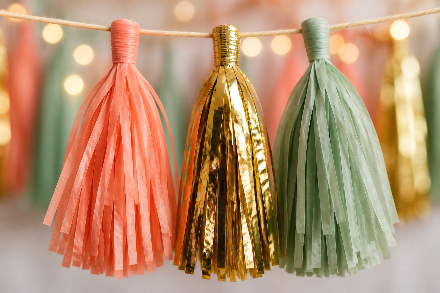 Celebration Tassel Garland project preview
