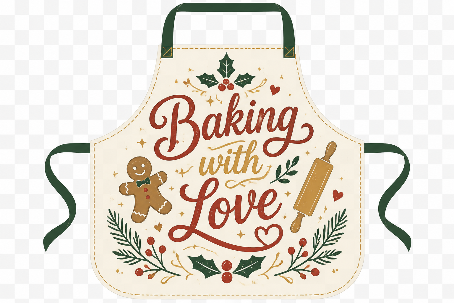 Christmas Aprons — HTV Apron Fronts With A Cutting Machine project preview