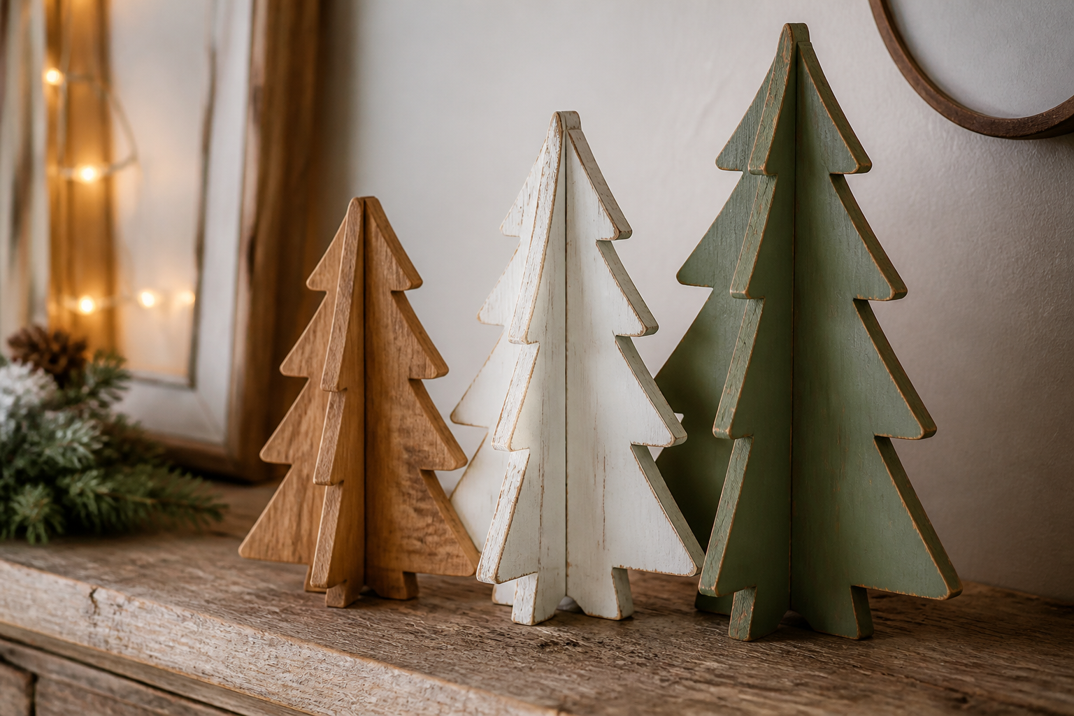Christmas Basswood Trees project preview