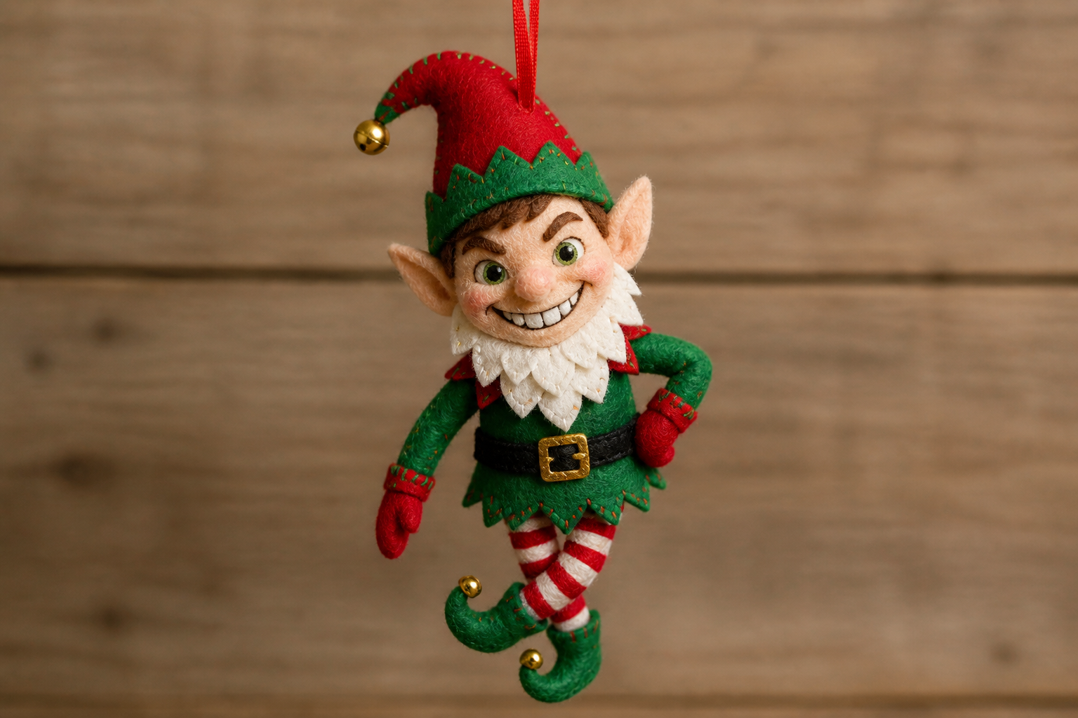 Christmas Mischief ELF Ornament (felt + Cutting Machine) project preview