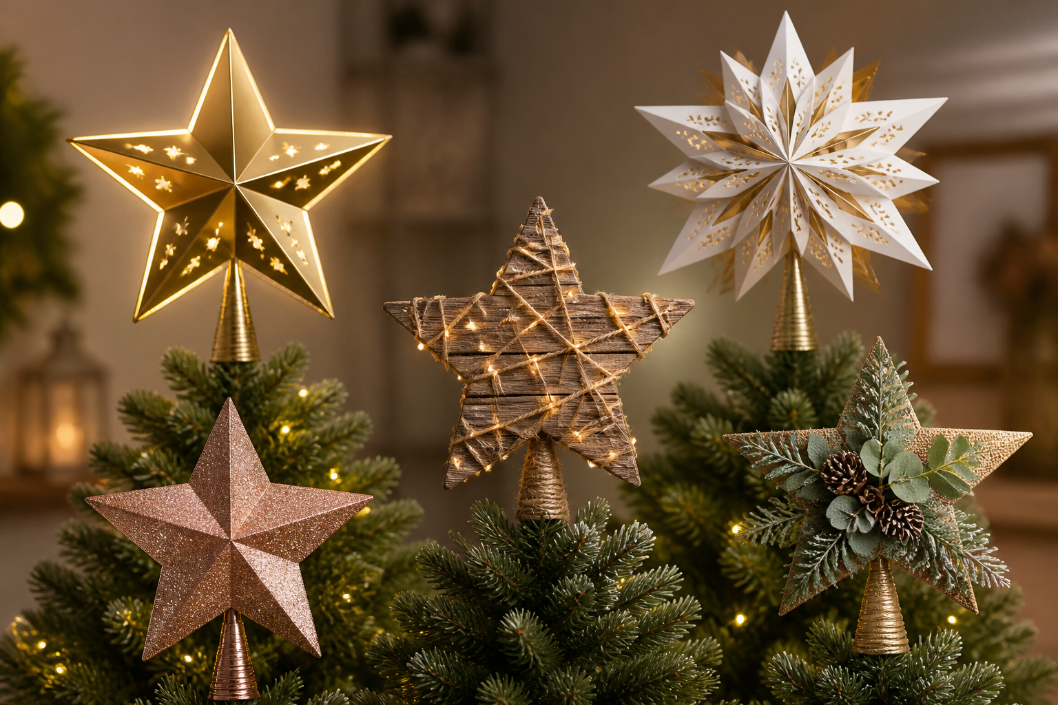 Christmas Tree Star Topper project preview