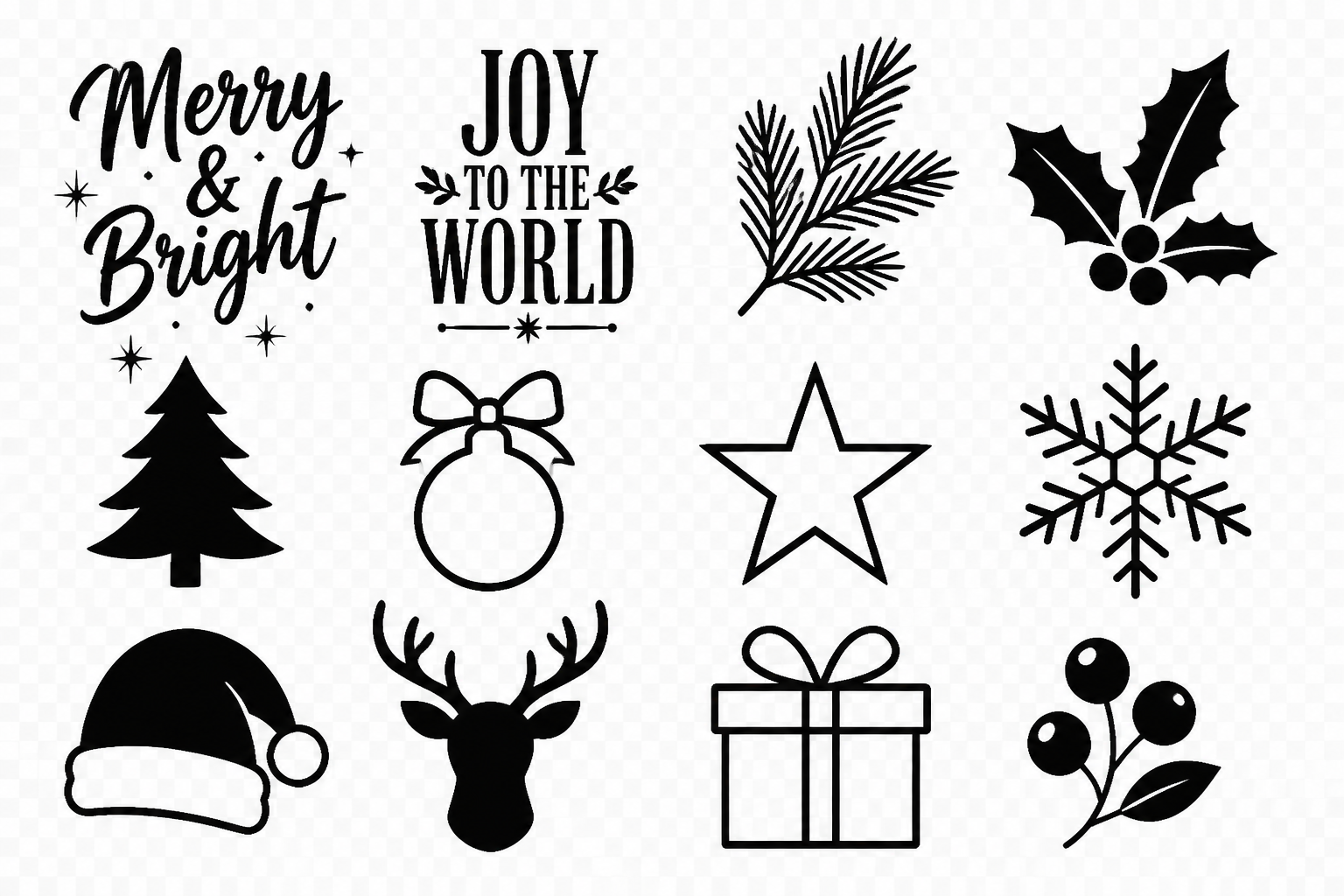 Christmas Vinyl Decor project preview