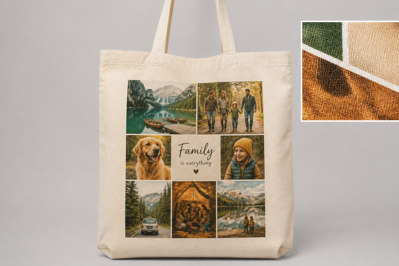 Photo DTF Tote BAG — Full‑color Photo Style Transfer FOR Custom Totes project preview