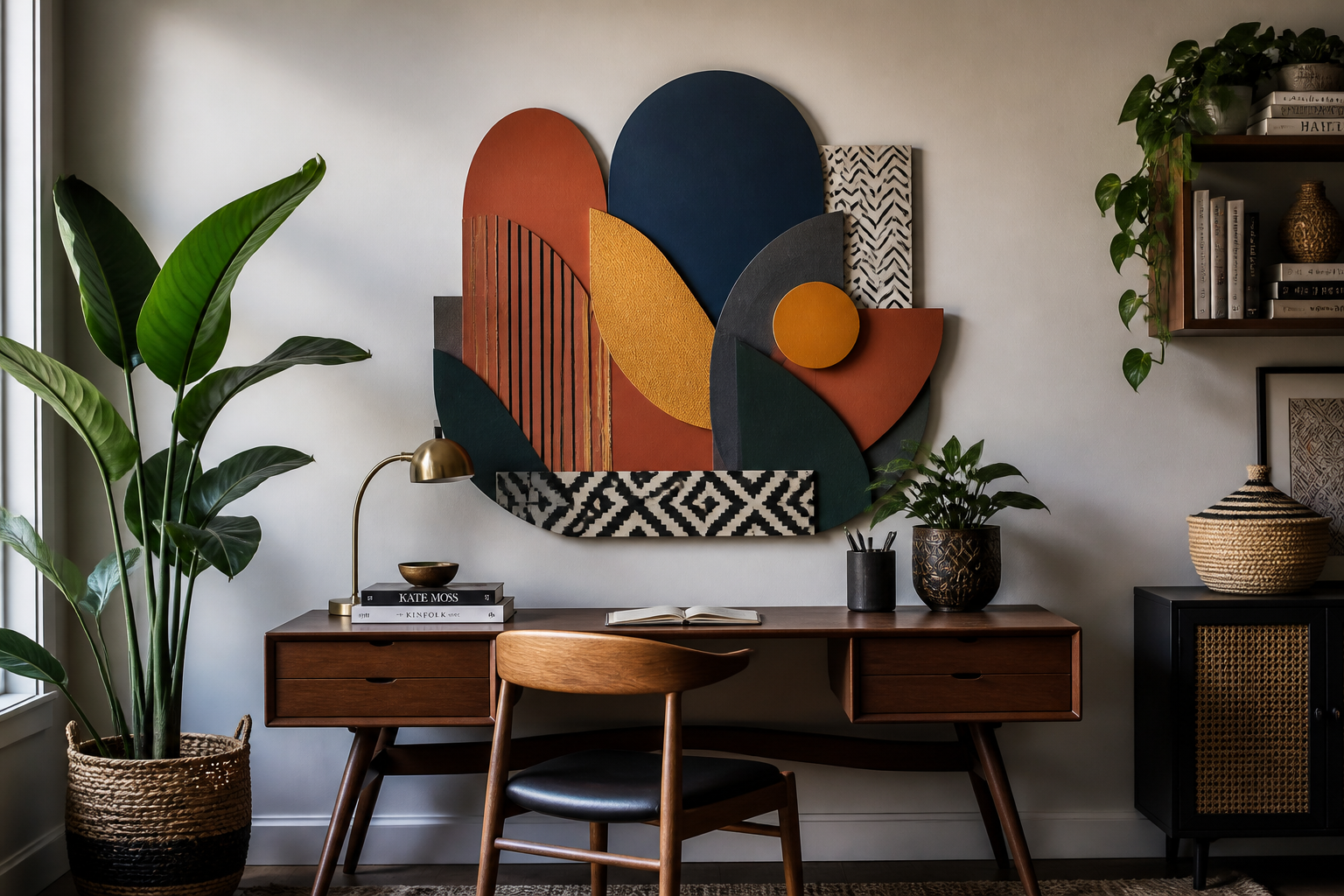 Create Original Afrohemian Inspired Layered Wall ART project preview