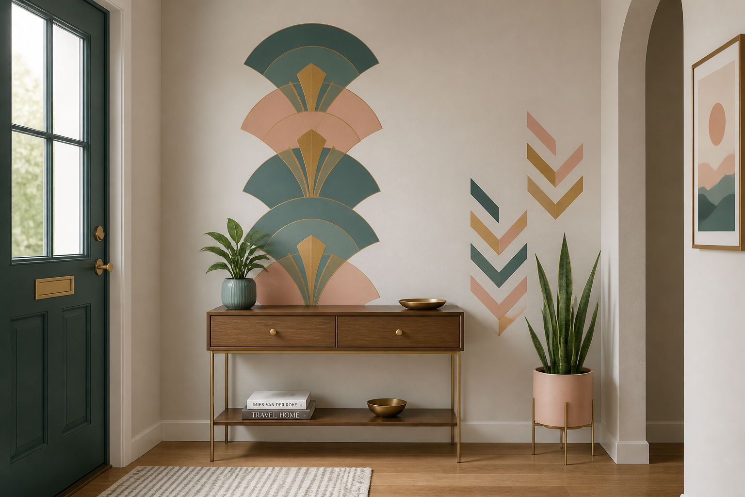 CUT A Neo‑deco Geometric Wall‑decal SET project preview