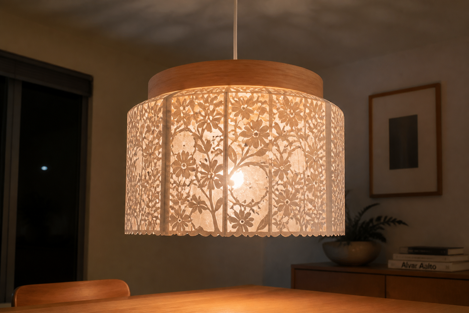 DIY Hanging Paper Lamp (cut & Assemble) project preview