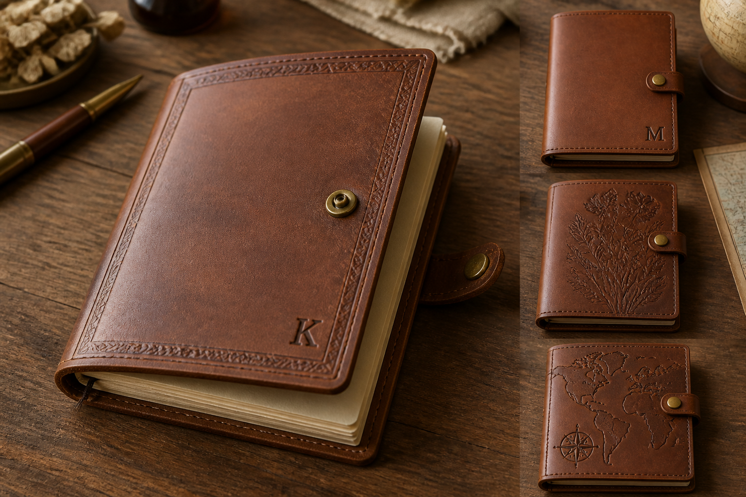 DIY Leather Journal project preview
