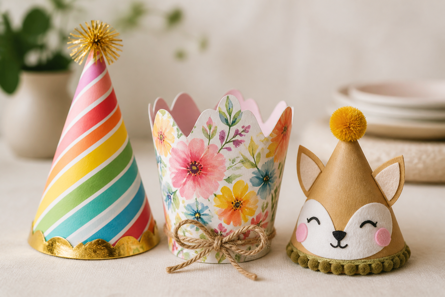 DIY Paper Party HAT project preview