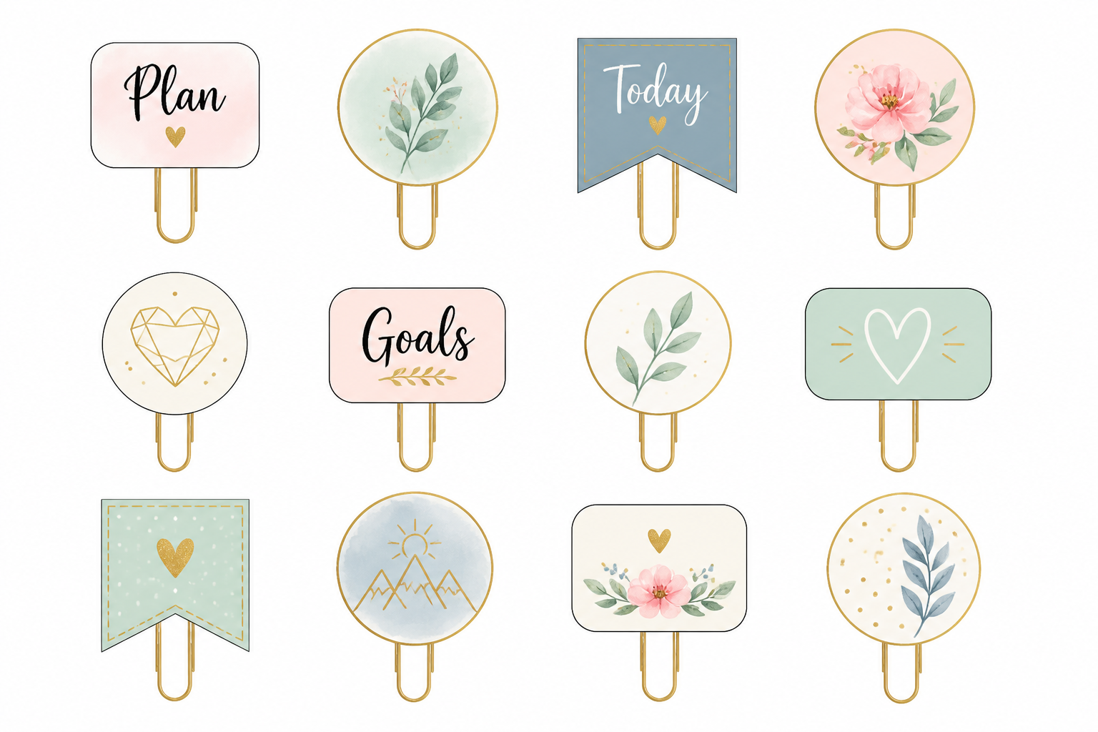 DIY Planner Paper Clips (decorative Clip Toppers) project preview