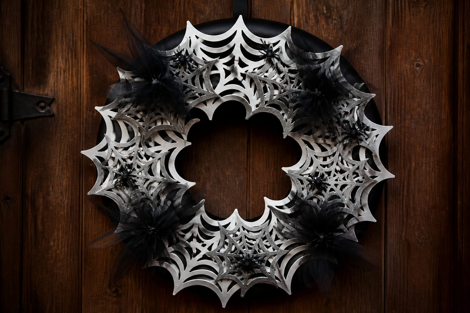 DIY Spiderweb Wreath project preview