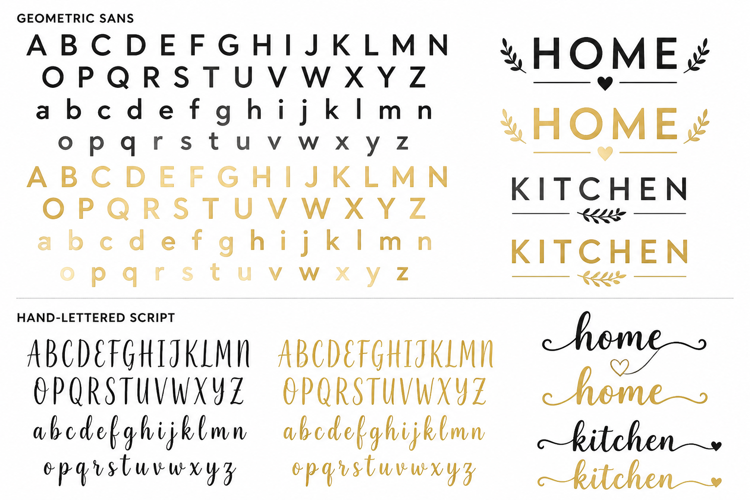 DIY Vinyl Letter Decals project preview