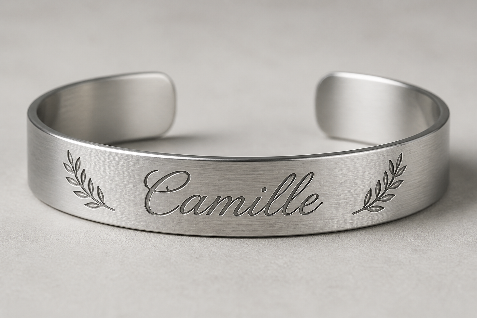 Custom Engraved Bracelet (personalized Cuff) project preview