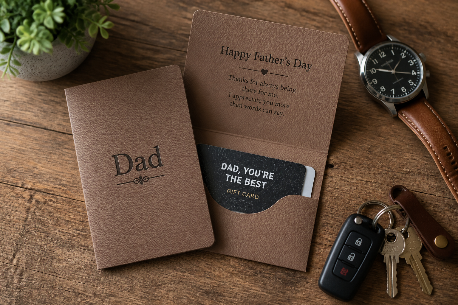 Father’s DAY Wallet Gift Card Holder project preview