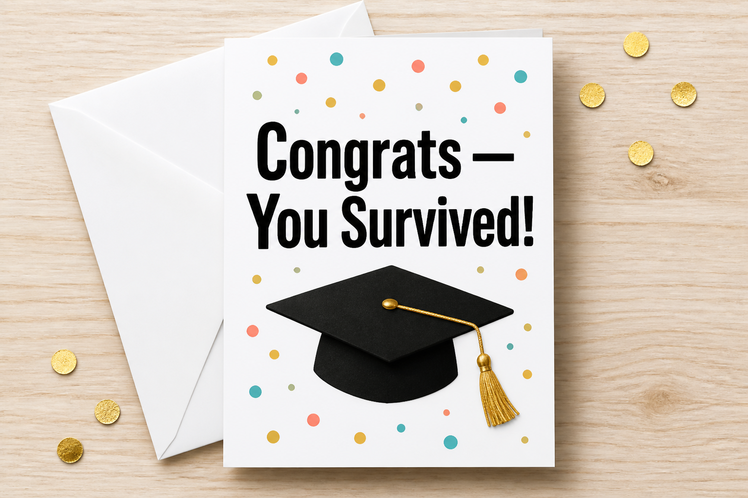 Funny Graduation Card (svg Ready) project preview