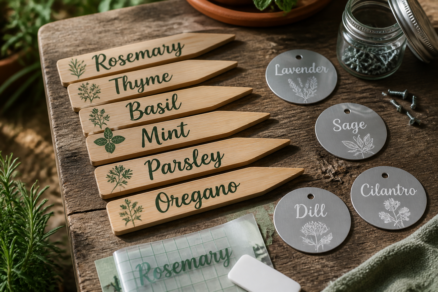 Weatherproof Garden Labels project preview