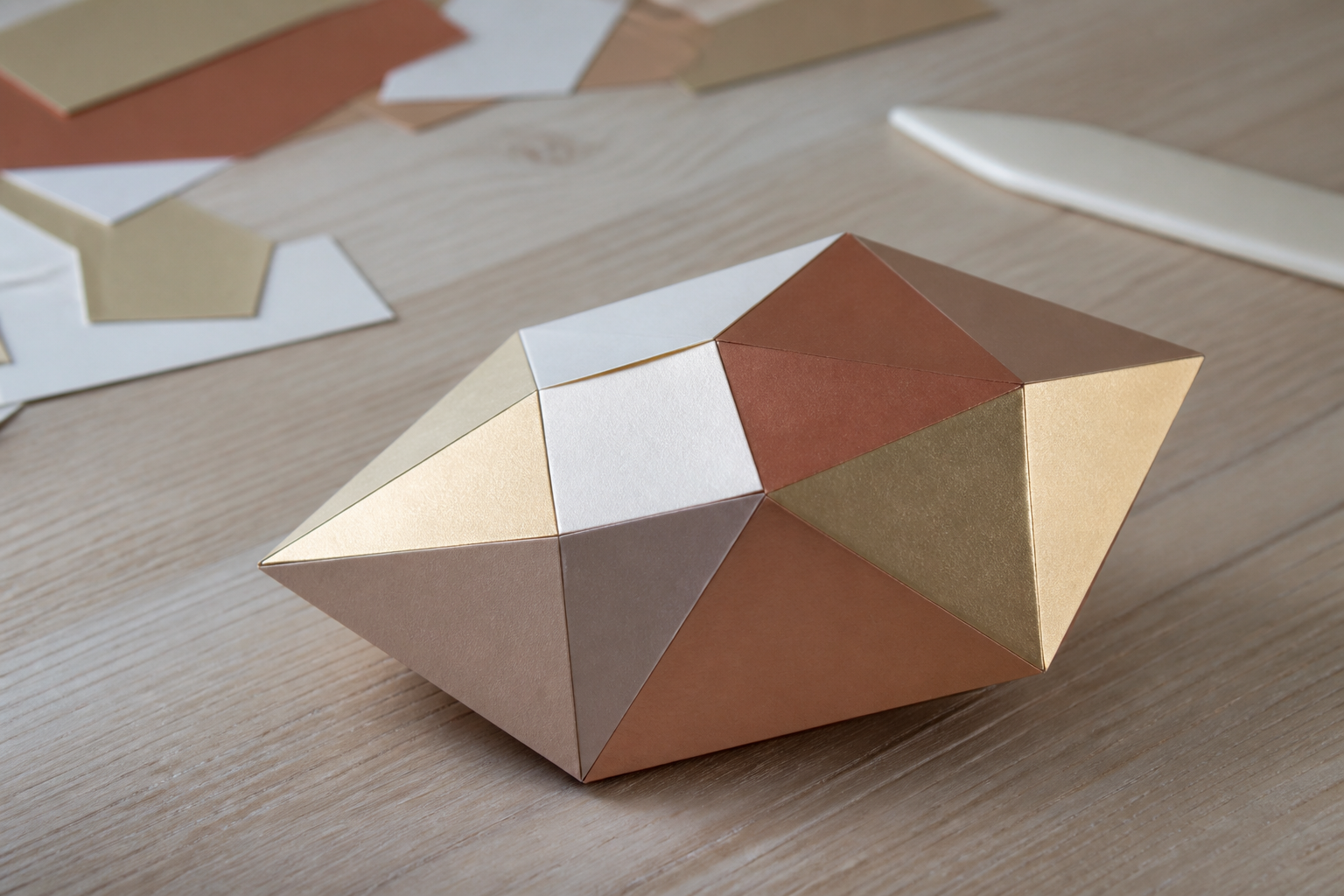 GEO GEM Paper Sculpture project preview