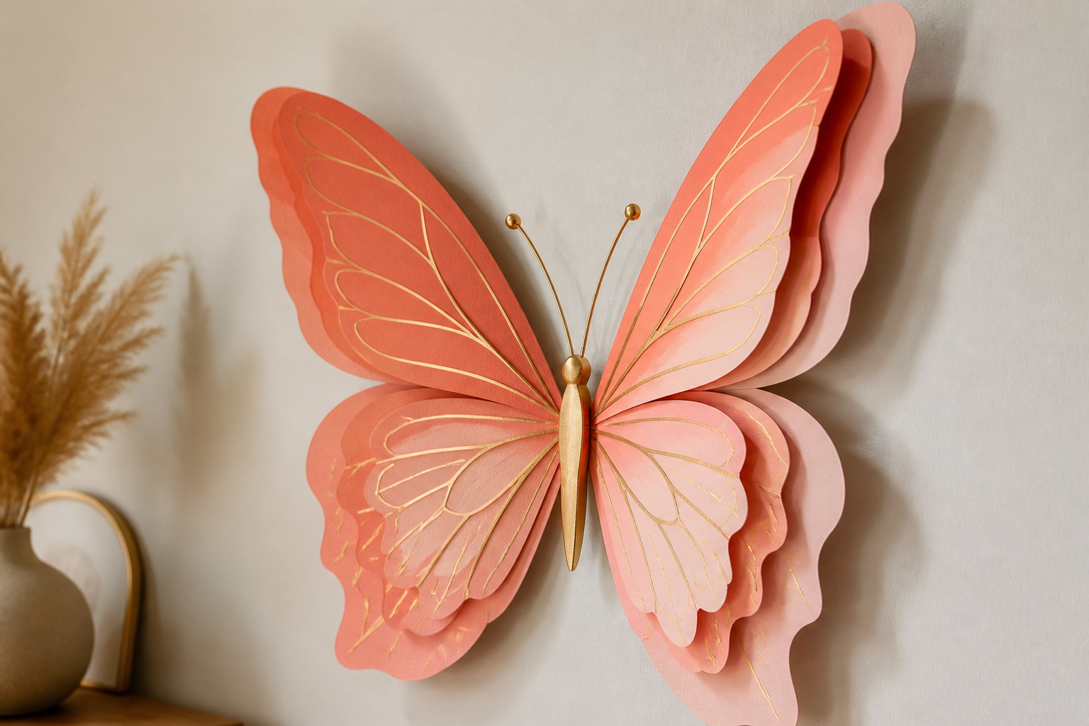 Giant Paper Butterfly project preview