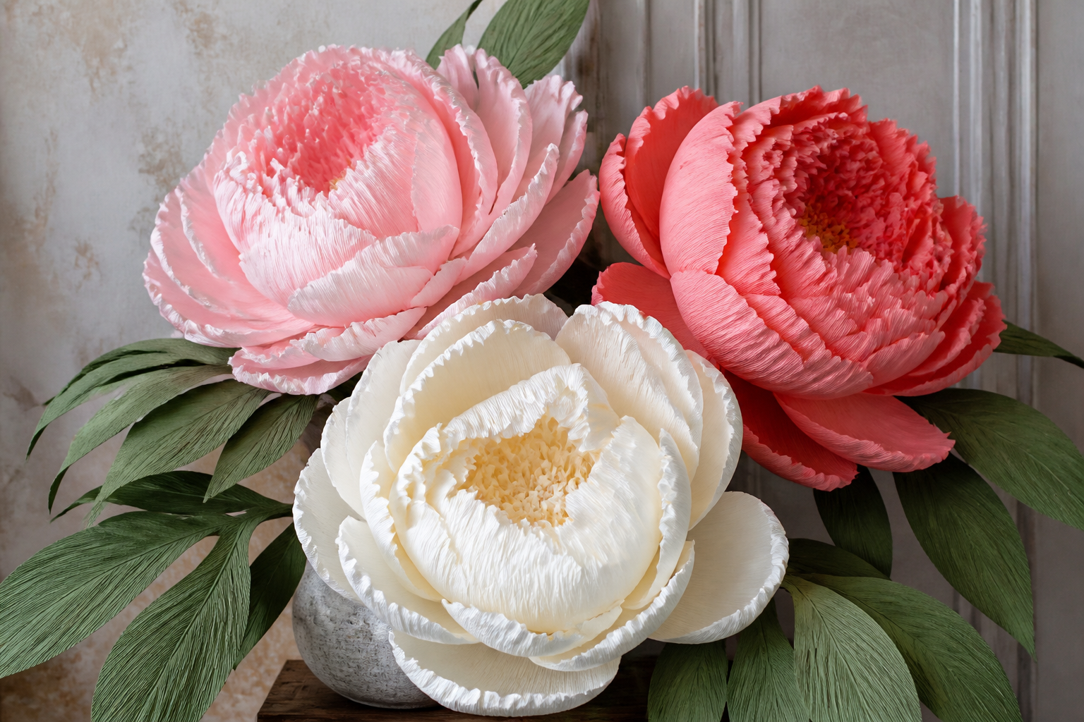 Giant Paper Peony project preview