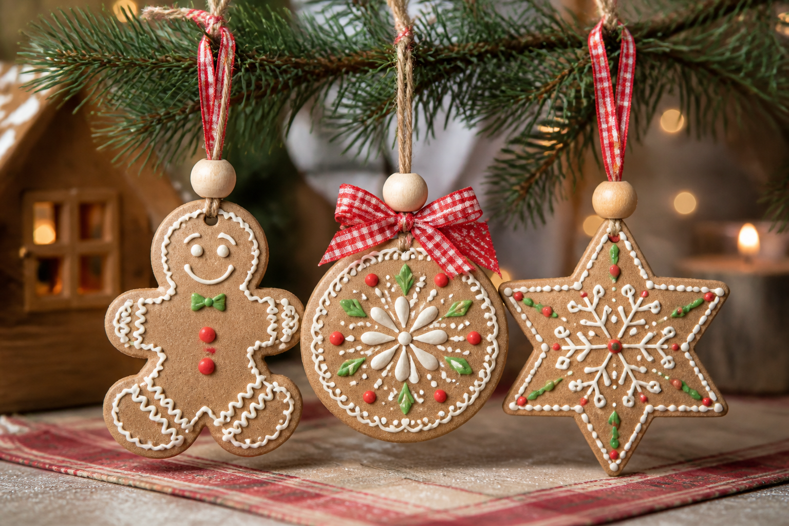 Gingerbread Ornament project preview