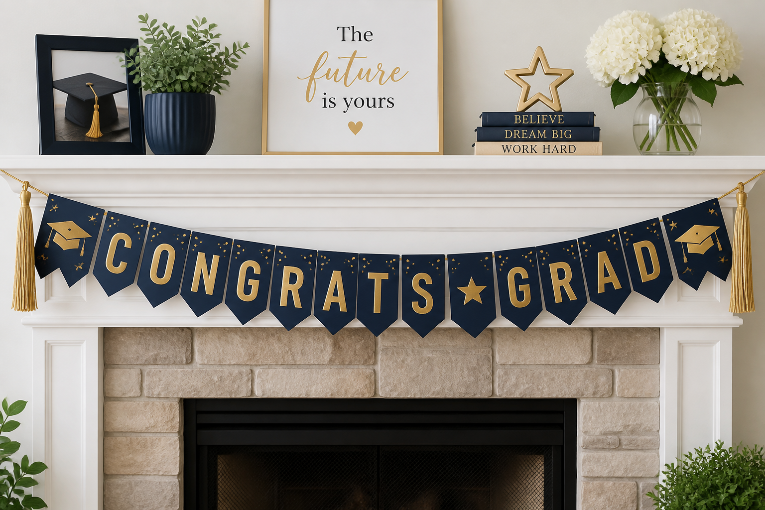 Graduation Banner (cutting‑machine Pennants) project preview
