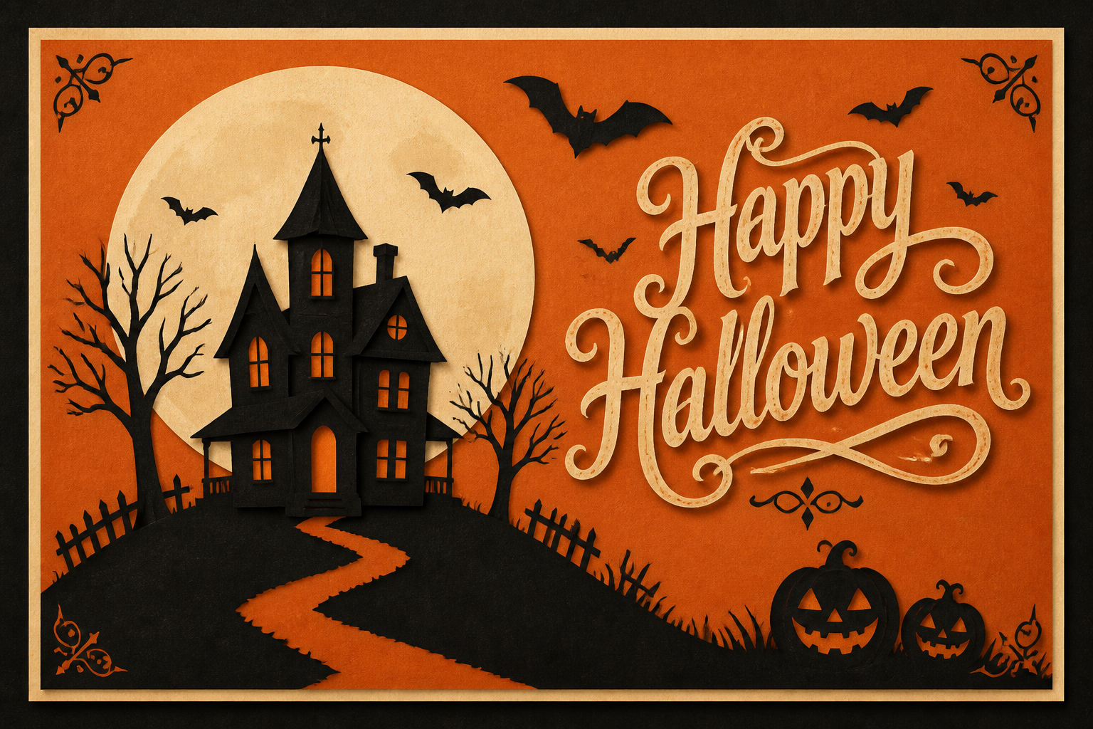 Spooky Layered Halloween Card project preview