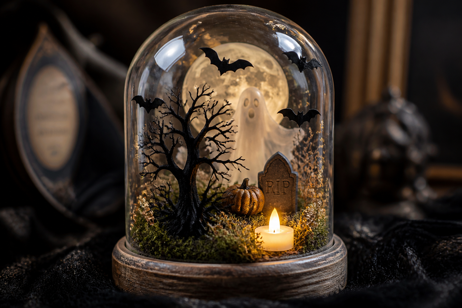 Halloween Cloche project preview