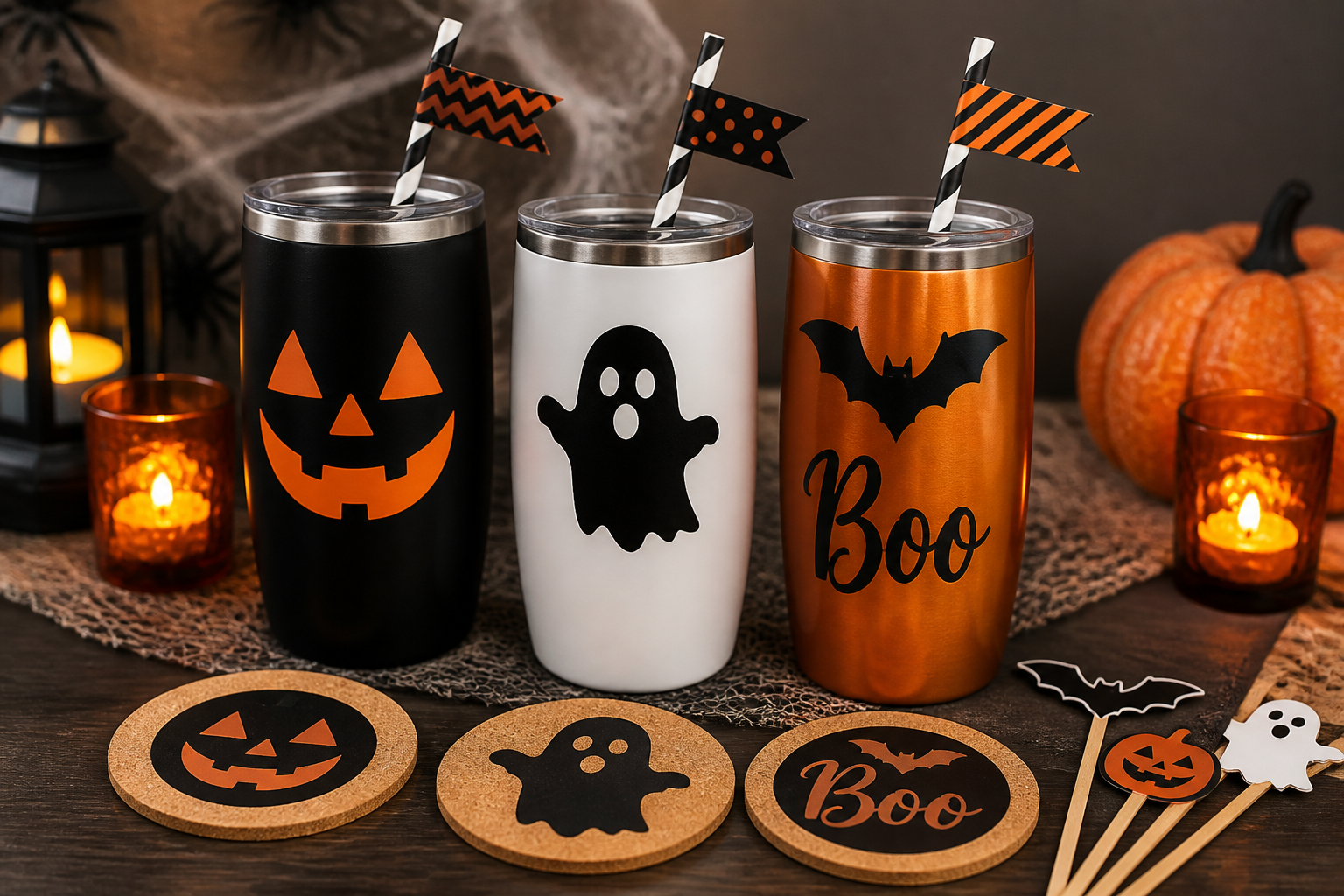 Spooky Halloween Drink SET project preview
