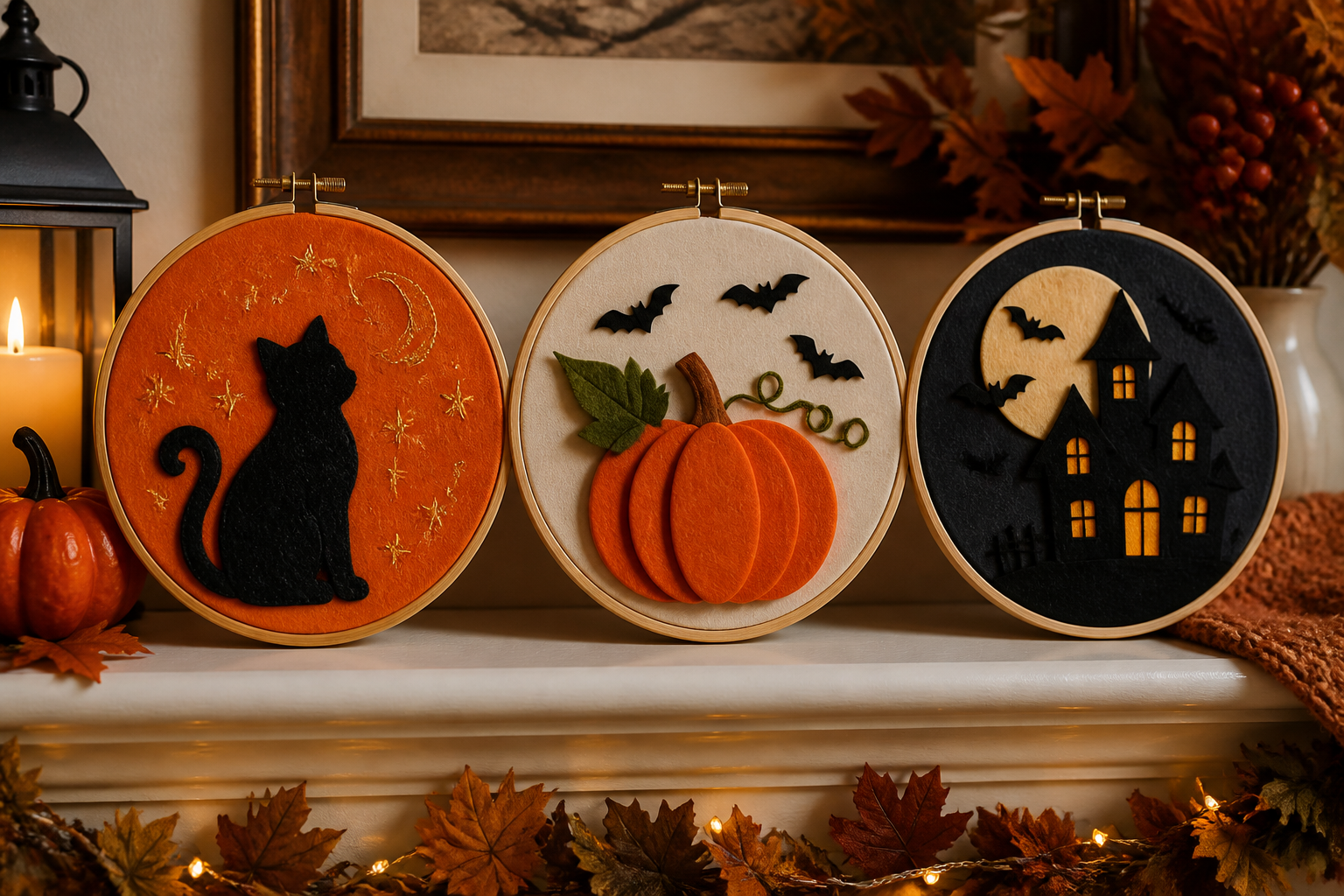Halloween Hoop ART project preview