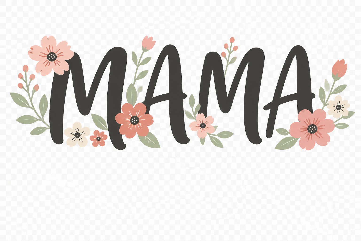 Layer A Personalized Floral Mama Shirt project preview