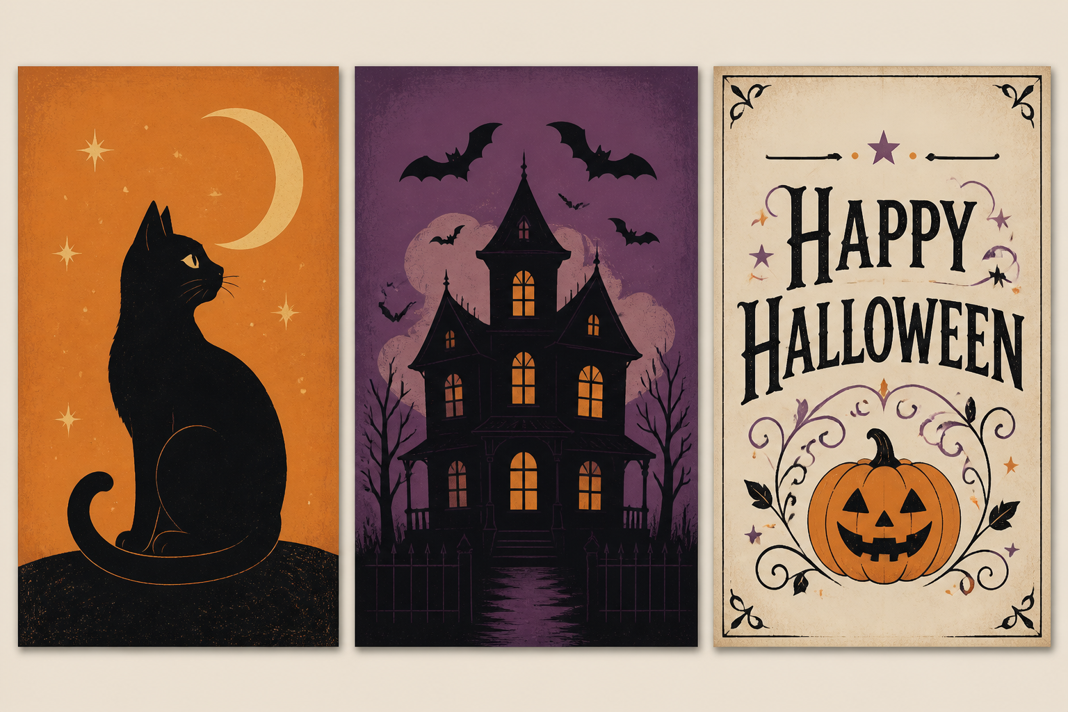Layered Halloween Print Wall ART (cutting Machine Friendly) project preview