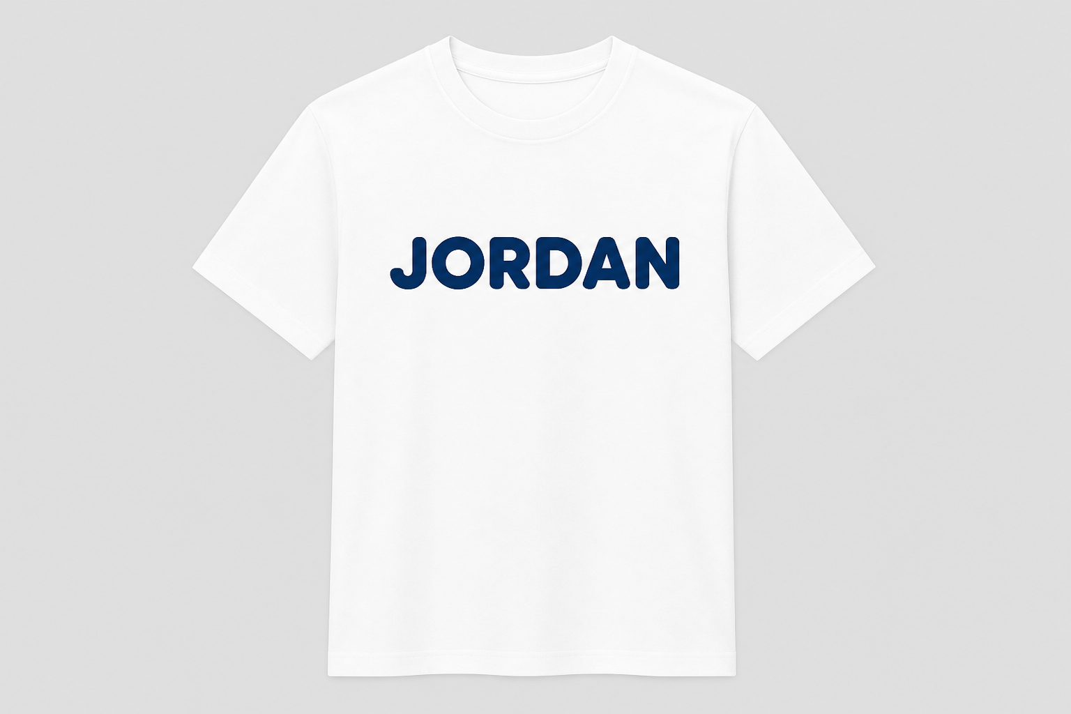 Make a One-Color Personalized Name T-Shirt finished project preview