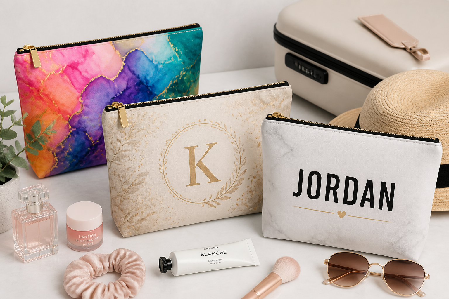 Personalized Sublimation Cosmetic BAG project preview