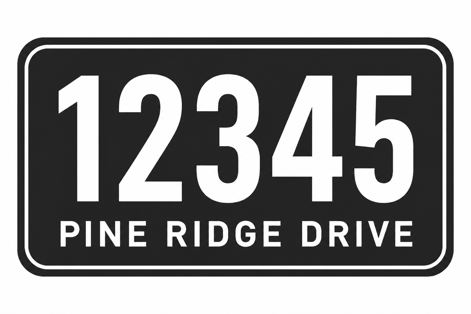 Make A Weather Aware Mailbox Address Decal project preview