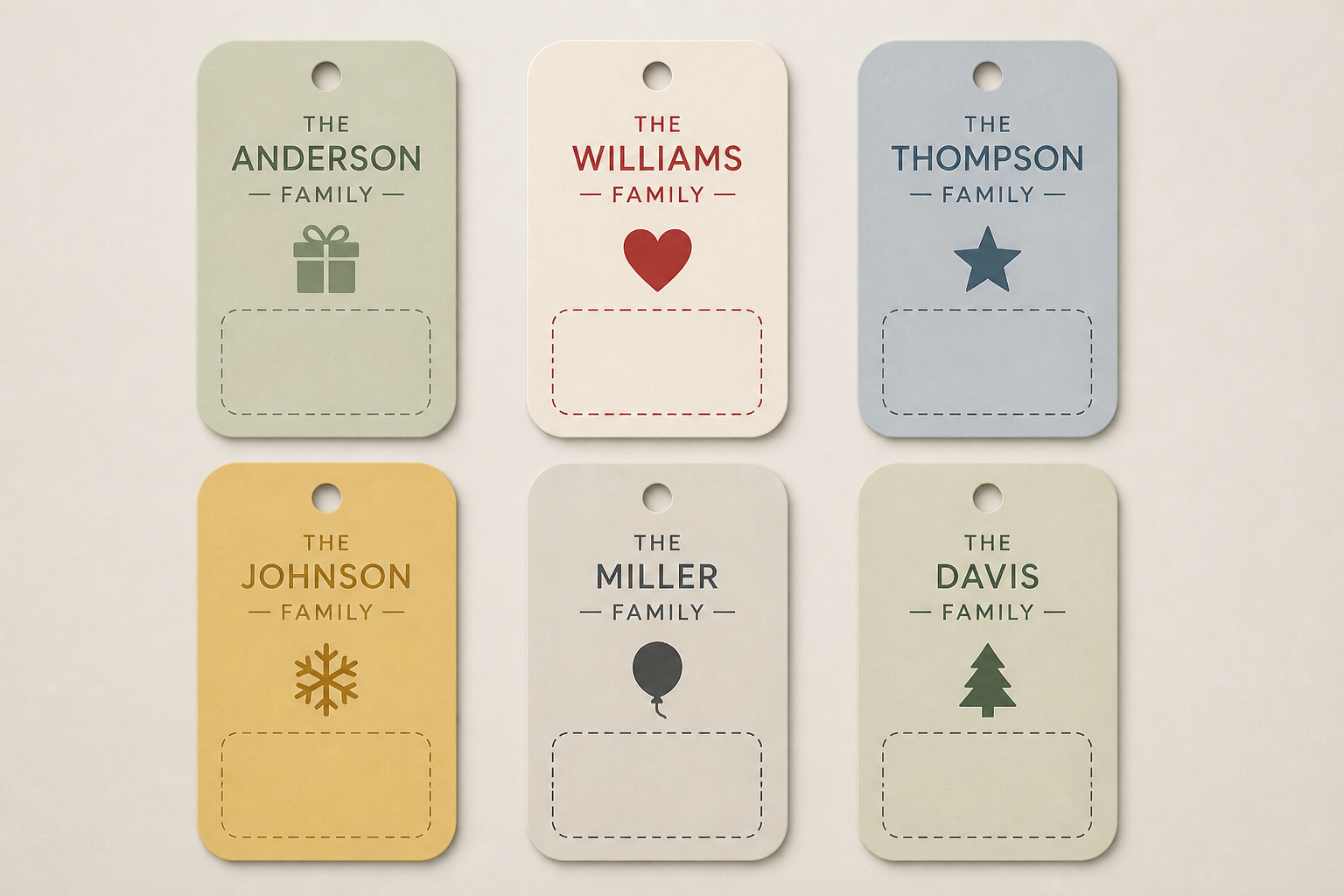 Make Reusable Personalized Gift Tags project preview