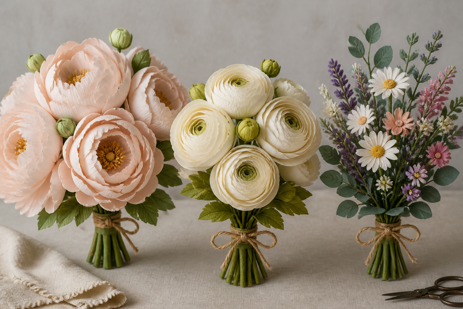 Paper Flower Bouquets project preview