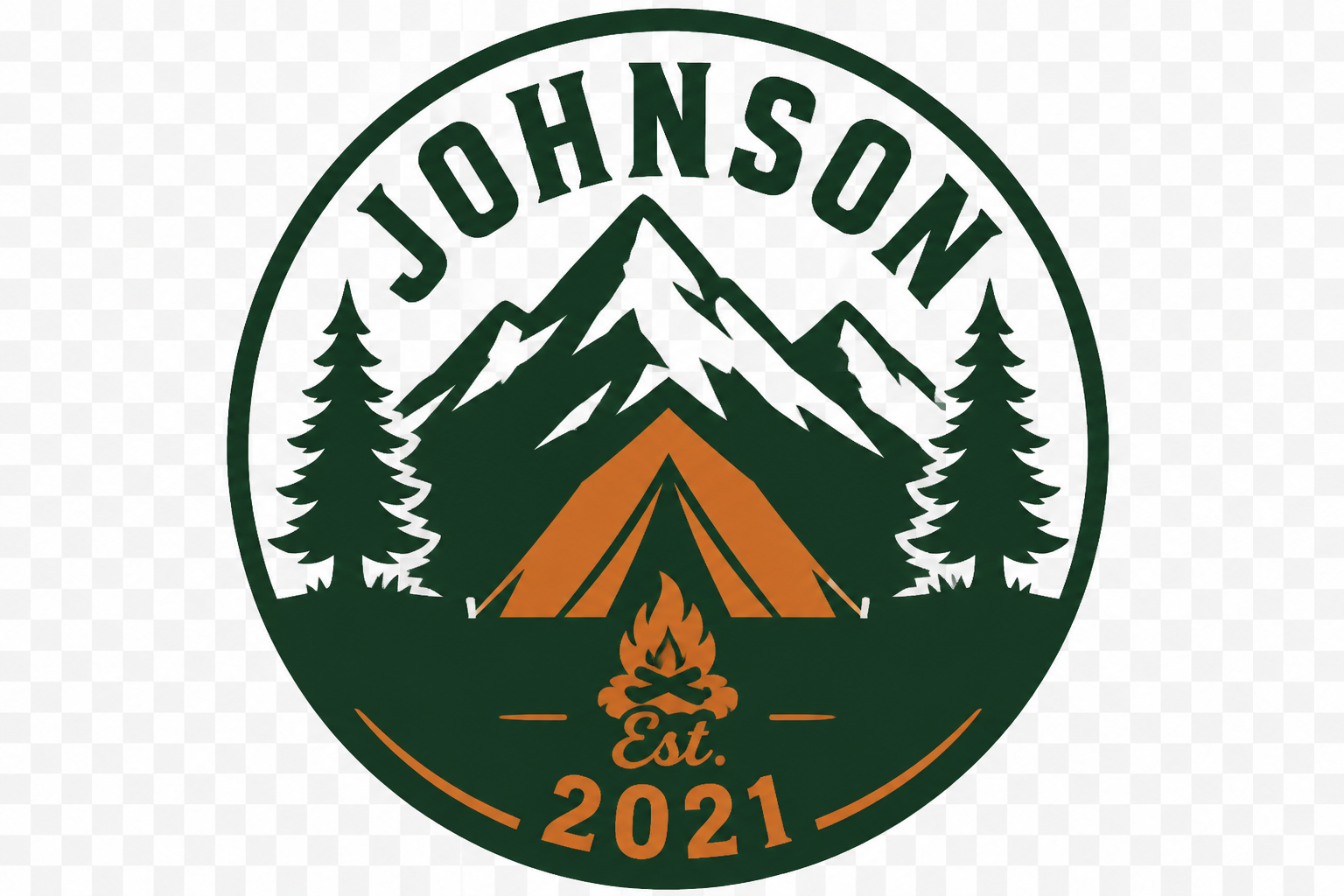 Personalized Family Camping HAT project preview