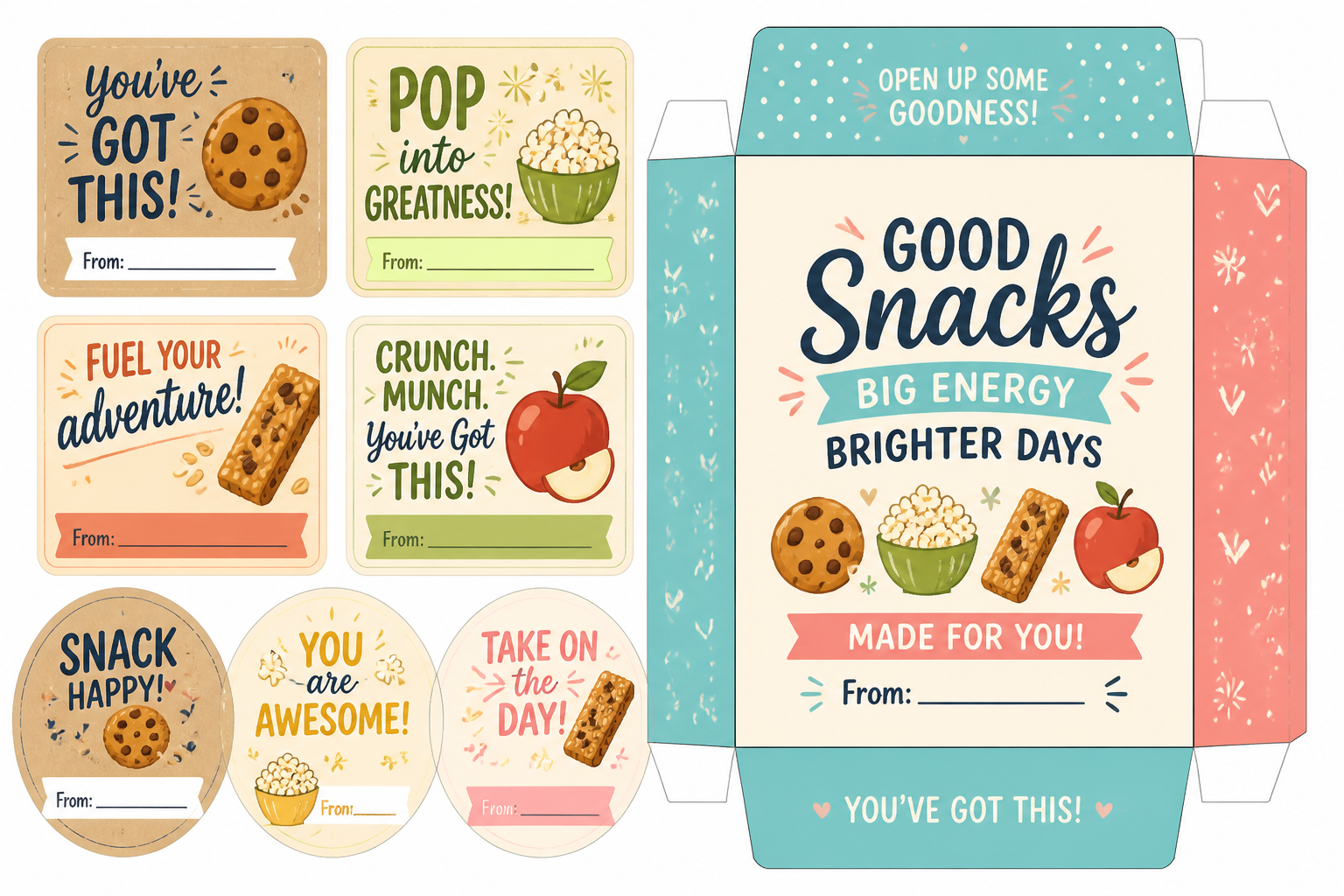 Personalized Snackle BOX project preview