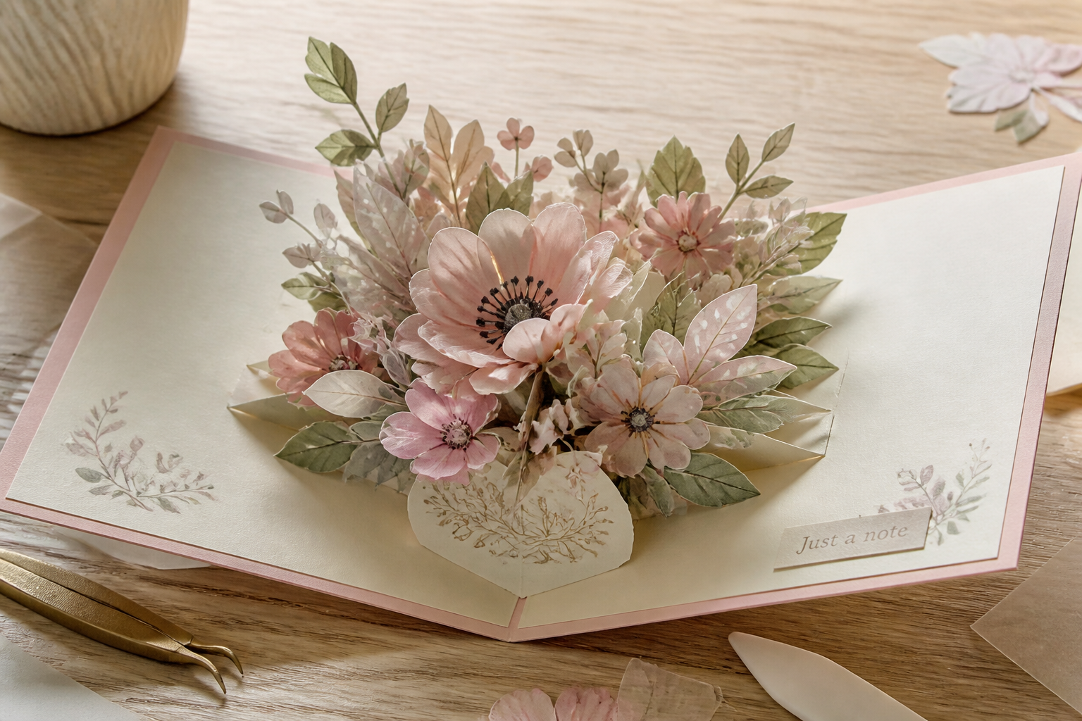 Layered Pop‑up Cards: Folded Centerpiece Designs project preview