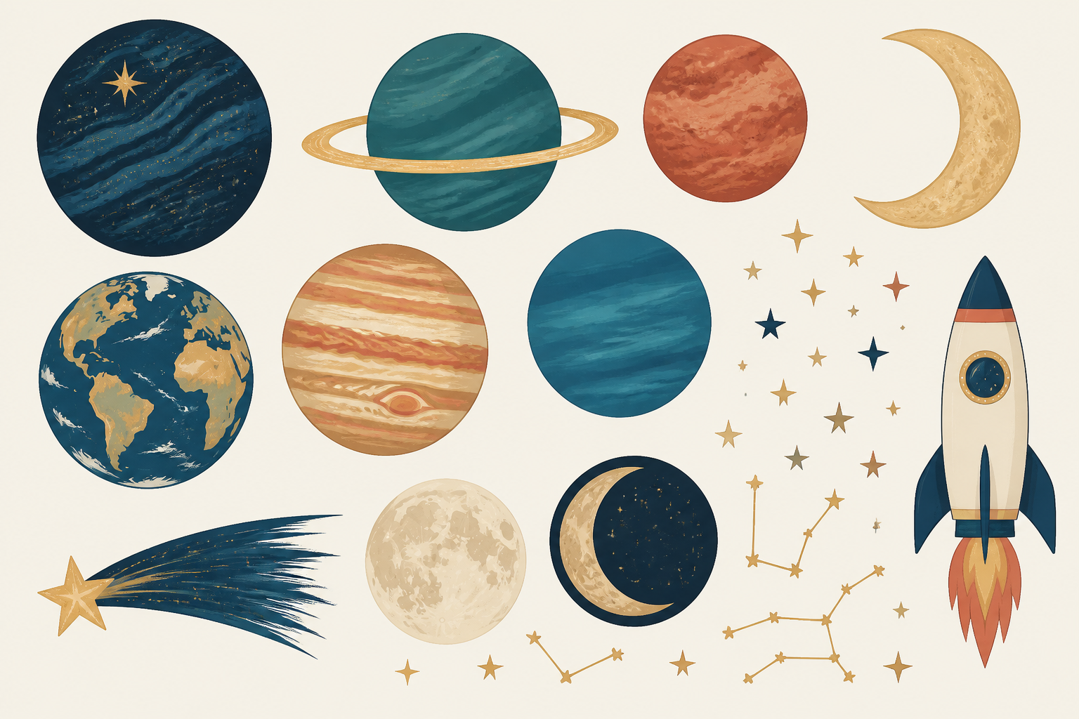 Space Wall Decals project preview