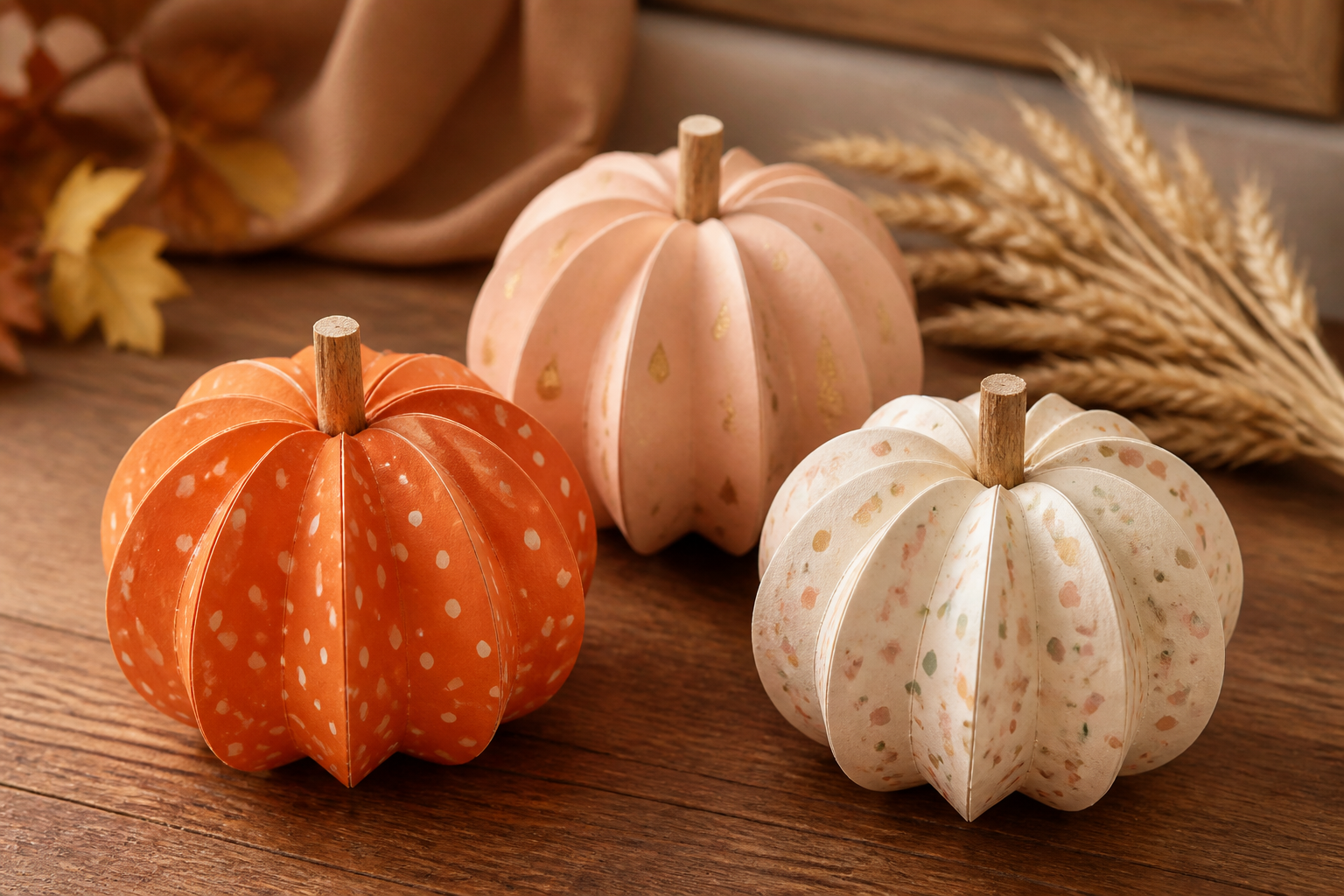 Sprinkle DIY Pumpkins — Paper & Vinyl Pumpkin Decor project preview