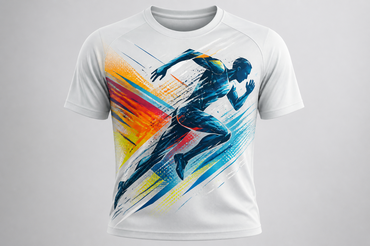 Sublimation Performance Shirt — Full‑color Chest Graphic project preview