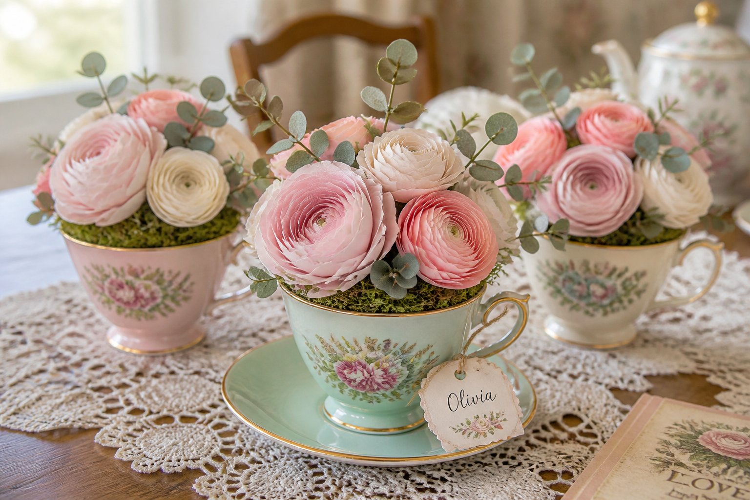 Teacup Centerpieces project preview